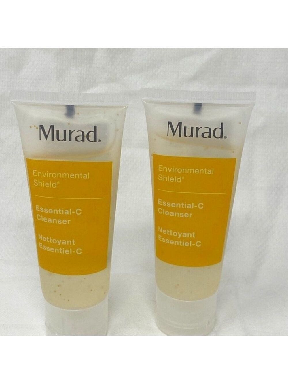 2 Murad Environmental Shield Essential C Cleanser 1.5oz/45ml TRAVEL SIZE Sealed